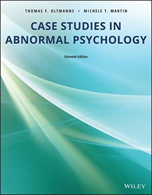 Case Studies In Abnormal Psychology
