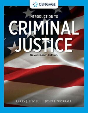 Introduction to Criminal Justice by Siegel