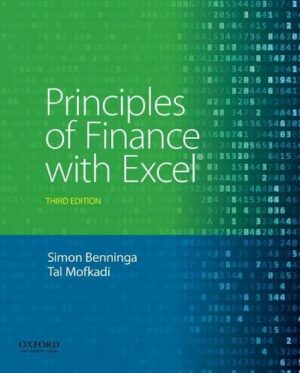Principles Of Finance With Microsoft Excel by Simon Benninga