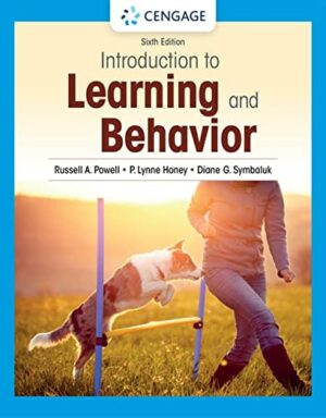 Introduction to Learning and Behavior by Russel A. Powell