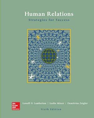 Human Relations: Strategies for Success by Lamberton