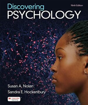 Discovering Psychology by Susan A. Nolan
