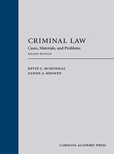 Criminal Law by McMunigal