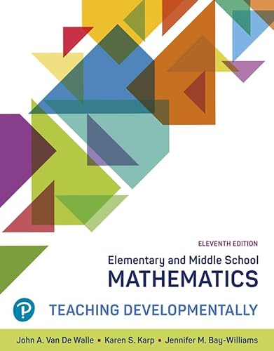 Elementary and Middle School Mathematics - STANZATEXTBOOKS